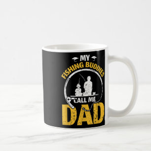 Mug Papa père fête des pères Mes copains de pêche m'ap
