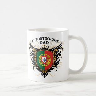 Mug Papa portugais du numéro un