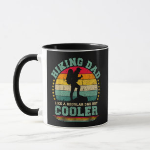Mug Papa randonnée drôle comme un papa normal randonné