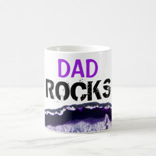Mug *~* Papa Rocks Stones Portable Agate