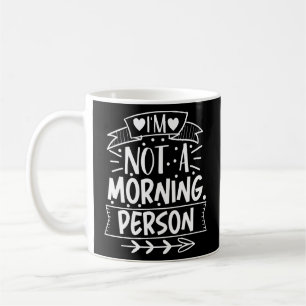 Mug Papa sarcastique - Pas une personne du matin
