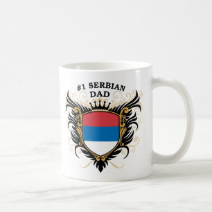 Mug Papa serbe du numéro un