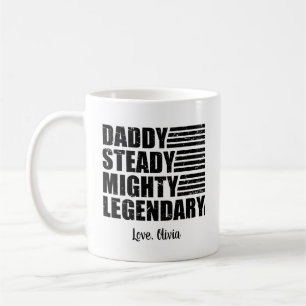 Mug Papa solide légendaire personnalisé