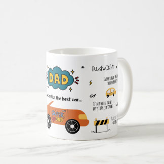 Mug Papa, tu es comme la meilleure voiture