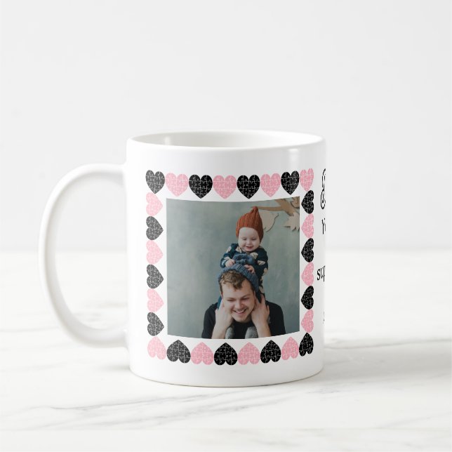 Mug Papa, tu es mon super-héros/2 photos (Gauche)