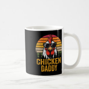 Mug Papa Vintage Funny Farmer Poulets Fête des pères m