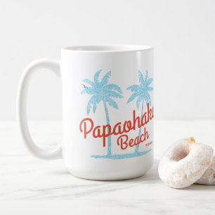 Mug Papaohaku Beach Molokai Hawaii Type de corail Vint