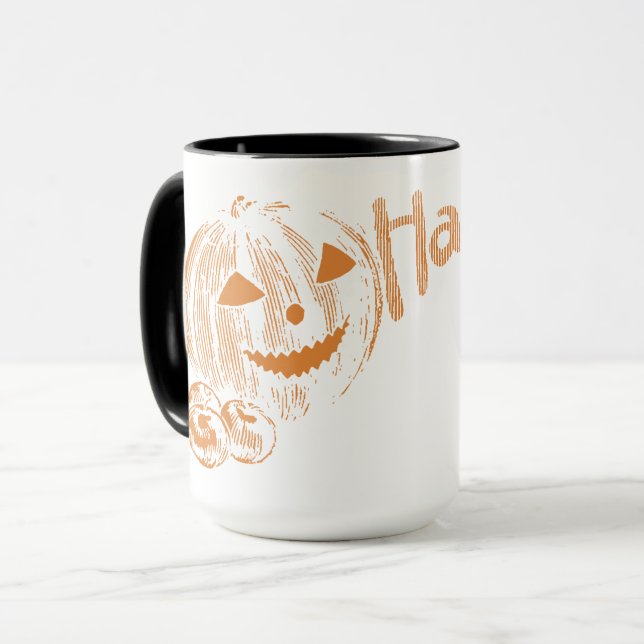Mug Papa's Posse of Halloween Jack o Lanterns (Devant gauche)