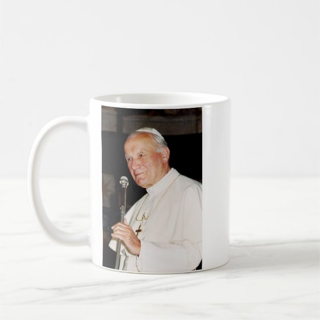 Mug Pape Saint Jean-Paul II (Gauche)