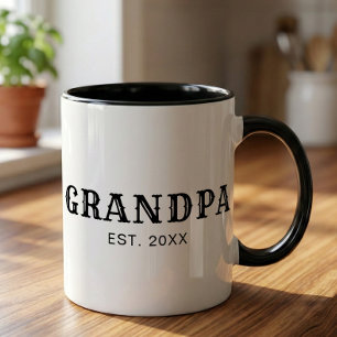Mug Papi a Fondé Nouveau Cadeau pour Grand-Père
