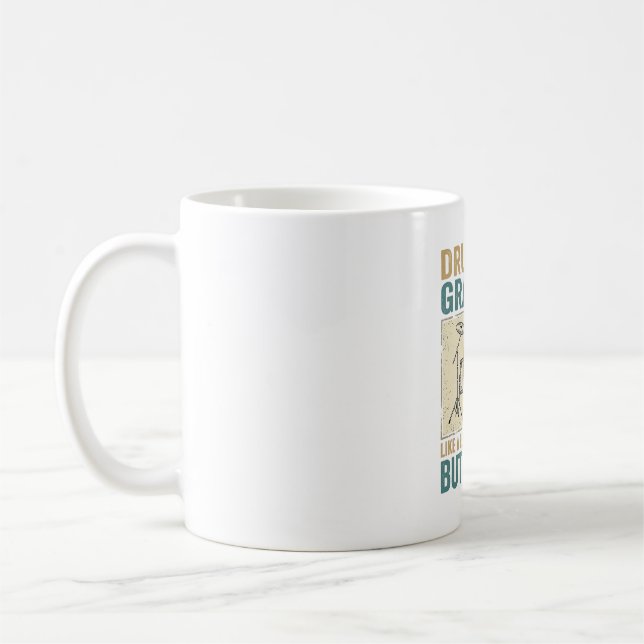 Mug Papi Batteur Comme un Papi Normal Mais Plus Cool  (Gauche)