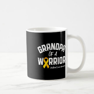 Mug Papi d'un guerrier Ruban rose cancer enfant