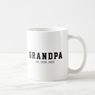 Mug Papi Noir Et Blanc Audacieux Fondé