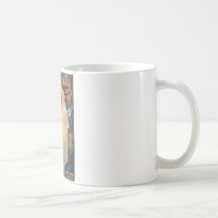 Mug Papier à cigarettes à pile noire 1910
