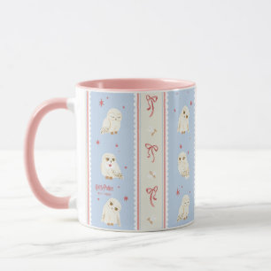 Mug Papier à lettres Chouette Hedwige à rayures