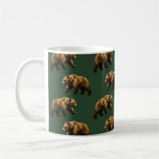 Mug Papier d'emballage motif ours bruns mignons