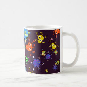 Mug Papier peint de bactéries