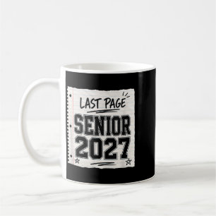 Mug Papier pour cahier Last Page Senior 2027 - Cl 2027