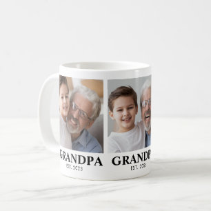 Mug Papiers Créés 3 Photo Fête des Grands-Parents