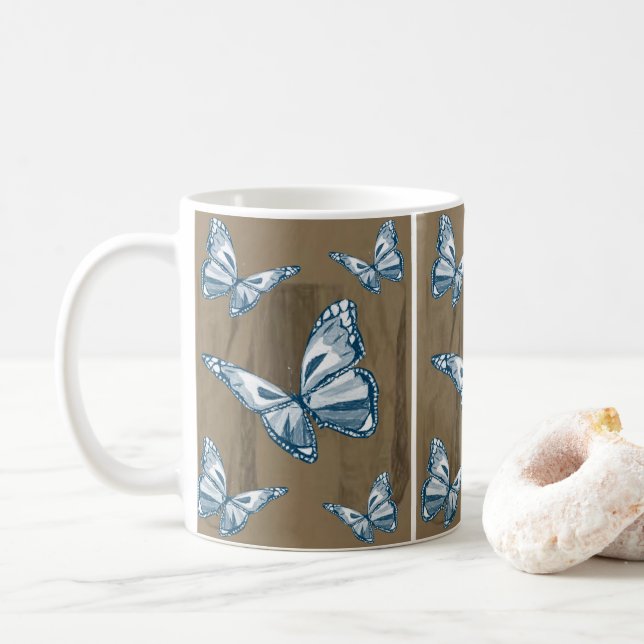 Mug Papillon (Avec donut)