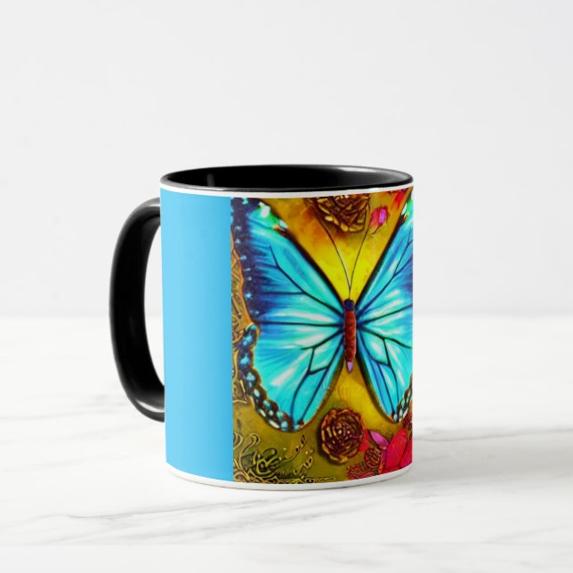 Mug Papillon (Devant gauche)