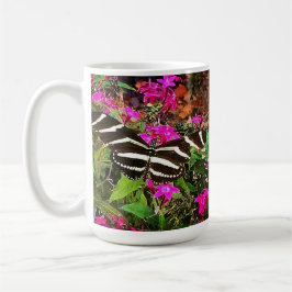 Mug Papillon à aile longue Zebra