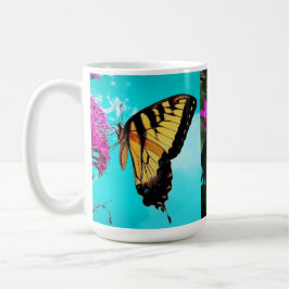 Mug Papillon à queue épaisse de tigre orientale #2
