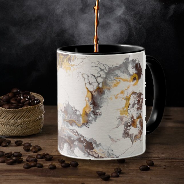 Mug Papillon - acryl abstrait (Créateur téléchargé)