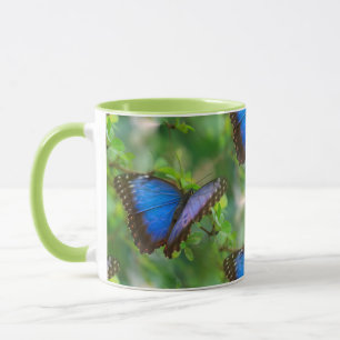 Mug Papillon bleu