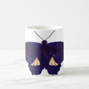 Mug Papillon bleu Art 2
