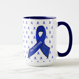 Mug Papillon Bleu Fort Syndrome de Fatigue Chronique M