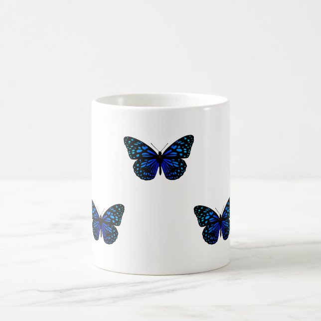 Mug papillon bleu Thunder_Cove (Centre)