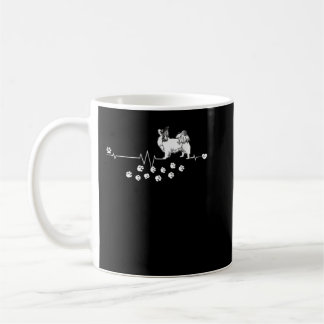Mug Papillon Chien Heartbeat Chift Chiens de race Femm