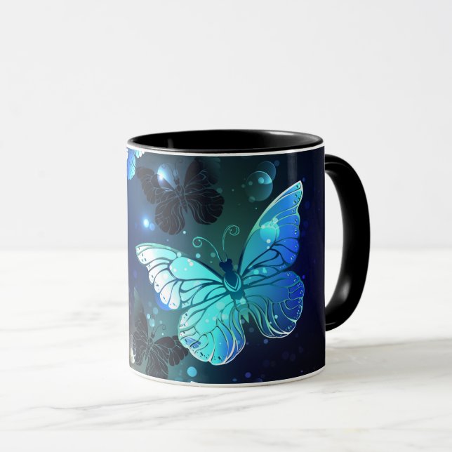 Mug Papillon de nuit (Devant droit)