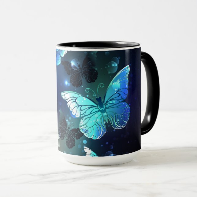 Mug Papillon de nuit (Devant droit)