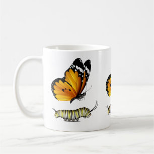 Mug Papillon et chenille
