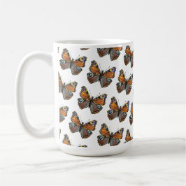 Mug Papillon gros plan, aquarelle