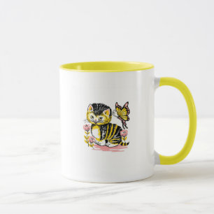 Mug Papillon & Kitten