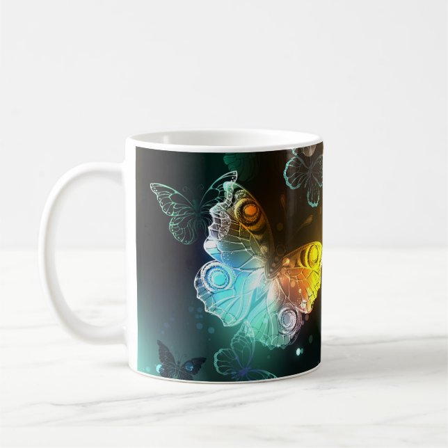 Mug Papillon lumineux et papillons de nuit (Gauche)