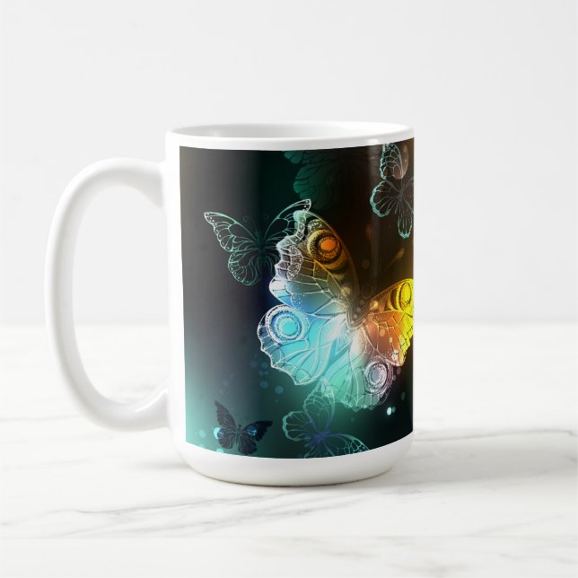 Mug Papillon lumineux et papillons de nuit (Gauche)