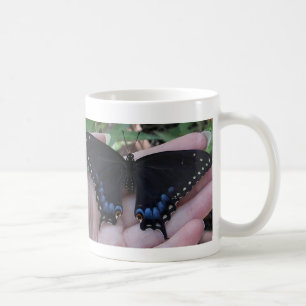Mug Papillon noir à queue noire #1-mug
