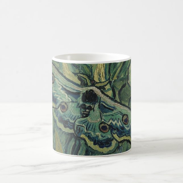 Mug Papillon Paon de jour (Empereur) par Vincent van G (Centre)