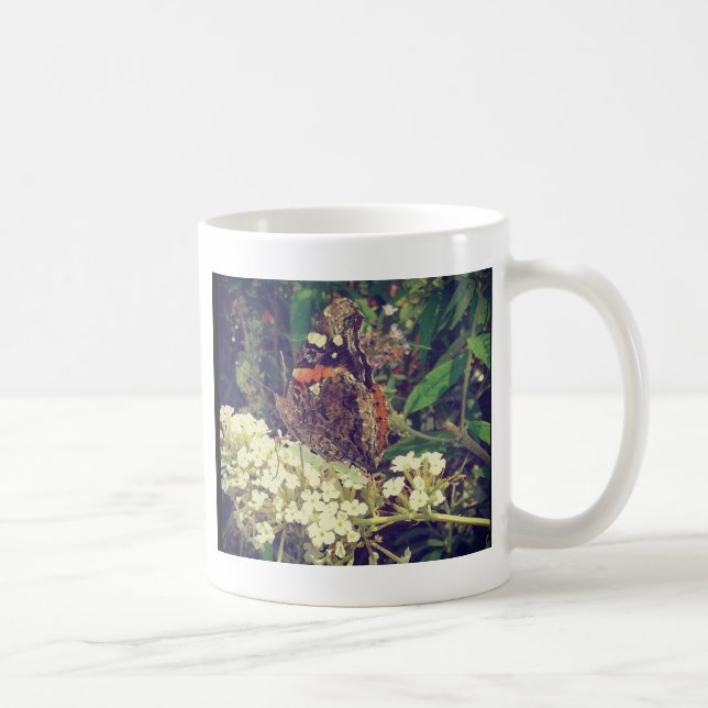 Mug Papillon sur papillon Bush (Droite)