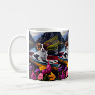 Mug Papillon sur une pagaie : Une aventure pittoresque