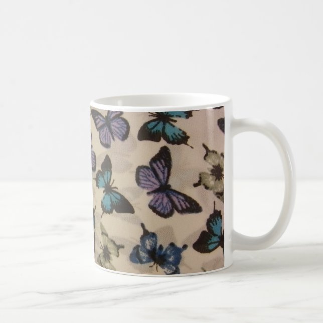 Mug Papillons bleus (Droite)