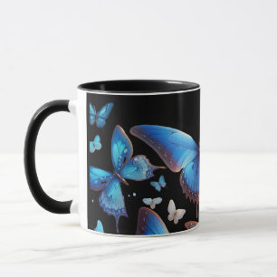 Mug Papillons bleus