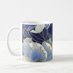 Mug Papillons bleus Vintages inspirés