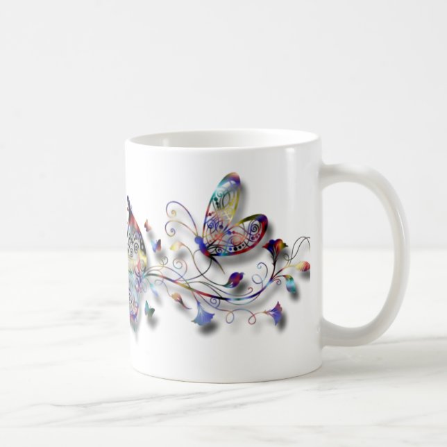 Mug Papillons colorés (Droite)