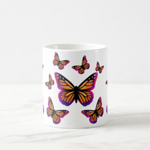 Mug Papillons couleur aquarelle