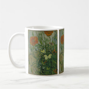 Mug Papillons et papillons par Vincent van Gogh